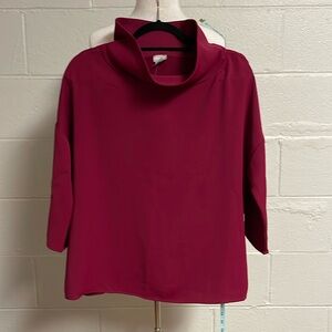 Chicos wine top, large, NWT